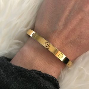 1970 Charles Revson Cartier LOVE Bracelet NO SCREW